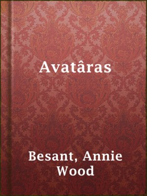 Avatâras - ebook